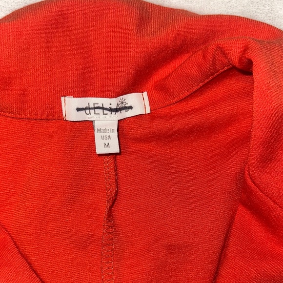 dELiA*s Vibrant Coral Blazer - Picture 2 of 5